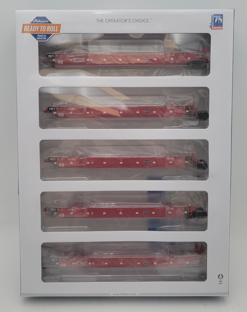 Athearn 15611 HO RTR Maxi III Well, BN #64227 (5) MT/Box