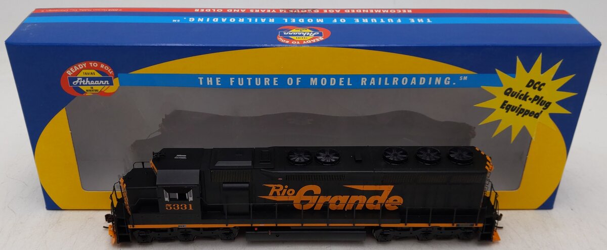 Athearn 95430 HO D&RGW RTR SD45 Diesel Locomotive #5331 EX/Box