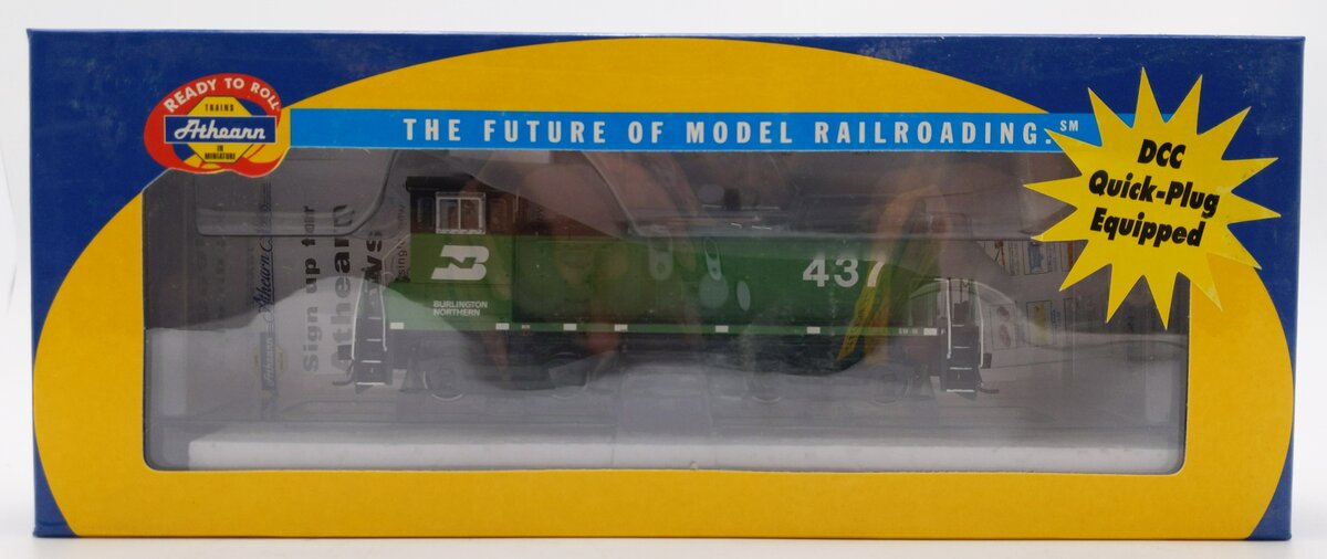 Athearn 95803 HO Scale Burlington Northern SW1000 Diesel Locomotive #437 MT/Box