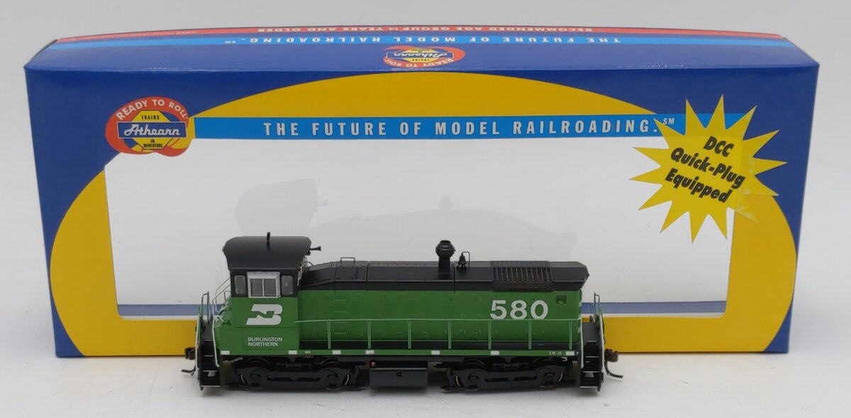 Athearn 95804 HO Scale Burlington Northern SW1000 Diesel Locomotive #580 LN/Box