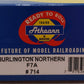 Athearn 80321 HO Burlington Northern Ready to Run F7A Diesel Locomotive #714 EX/Box