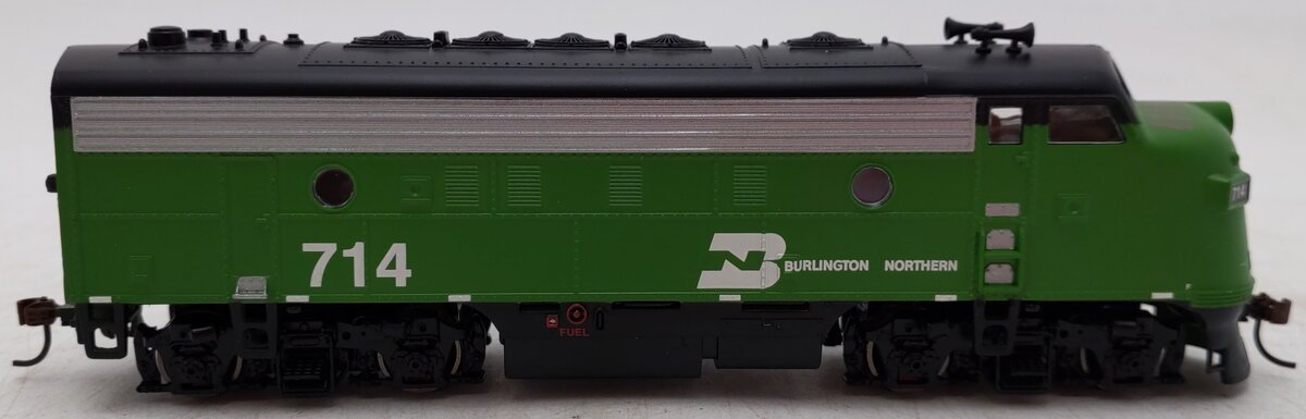 Athearn 80321 HO Burlington Northern Ready to Run F7A Diesel Locomotive #714 EX/Box