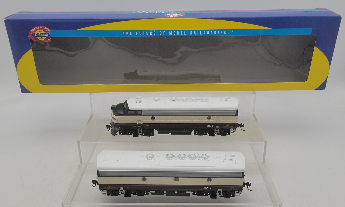 Athearn 80391 HO Burlington Northern F7A & F7B Diesel Locomotives #BN1/BN2 EX/Box