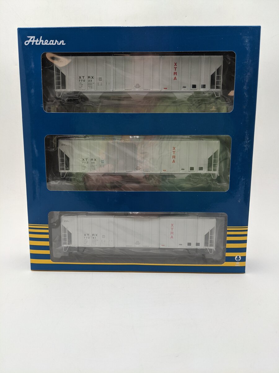 Athearn ATH1324 HO Scale Xtra 54' FMC 4700 Covered Hoppers (Set Of 3) NIB