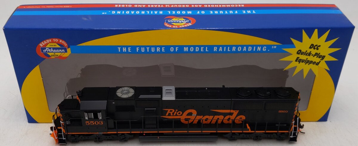 Athearn 80993 HO Rio Grande SD-50 Diesel Locomotive #5503 EX/Box