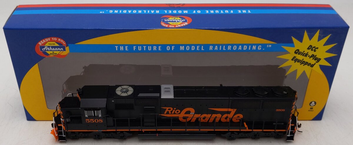 Athearn 80994 HO Rio Grande SD-50 Diesel Locomotive #5508 EX/Box