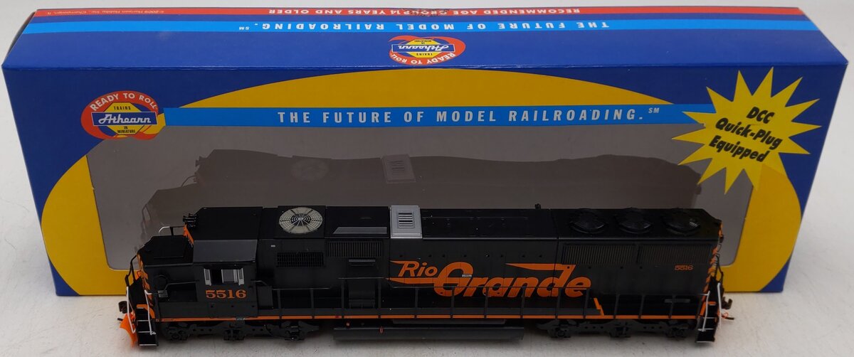 Athearn 80996 HO Rio Grande SD-50 Diesel Locomotive #5516 EX/Box