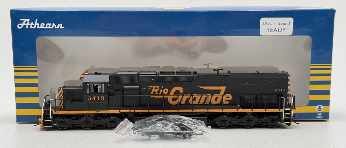 Athearn 73046 HO Denver & Rio Grande Western SD40T-2 Diesel Locomotive #5413 LN/Box