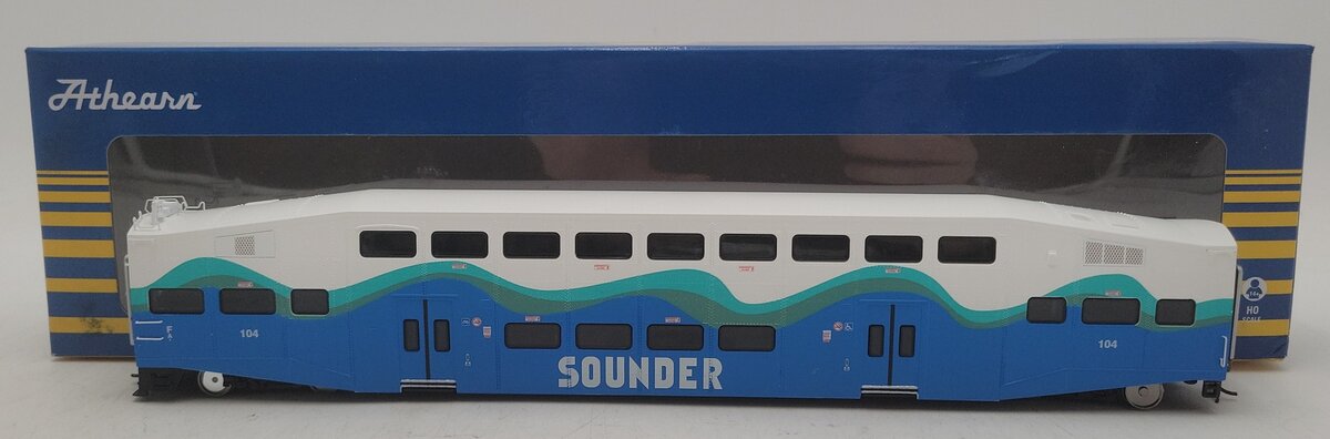 Athearn 29710 HO Scale Sounder Bombardier Control Car #104 LN/Box