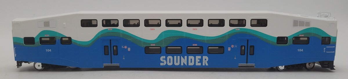 Athearn 29710 HO Scale Sounder Bombardier Control Car #104 LN/Box