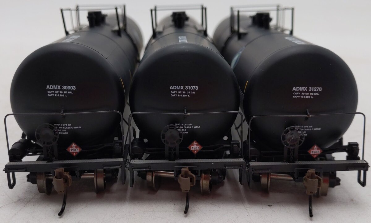 Athearn 29883 HO Scale ADM Transportation Tank Cars (Set of 3) LN/Box
