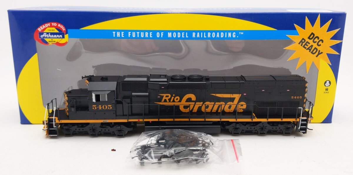 Athearn 98317 HO Scale Rio Grande SD40T-2 Diesel Locomotive #5405 EX/Box
