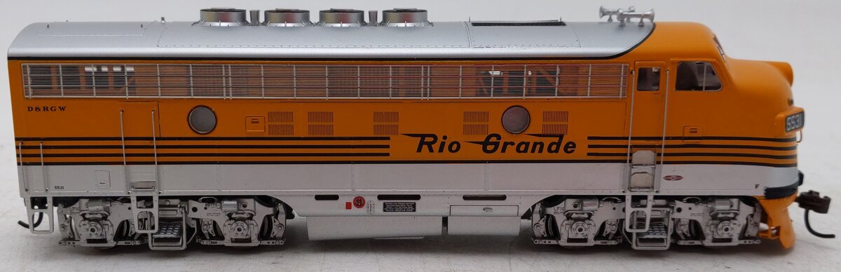 Athearn G2021 HO Scale D&RGW F-3A Diesel Locomotive #5531 EX/Box