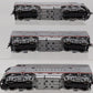 Athearn G2628 HO Scale CB&Q F3 ABA Diesel Locomotive Set w/DCC & Sound EX/Box