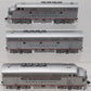 Athearn G2628 HO Scale CB&Q F3 ABA Diesel Locomotive Set w/DCC & Sound EX/Box