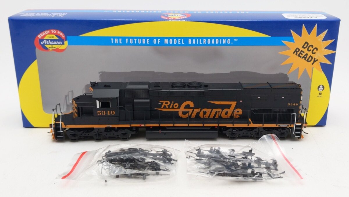 Athearn 98325 HO Denver & Rio Grande Western RTR SD40T-2 Diesel Locomotive #5349 EX/Box