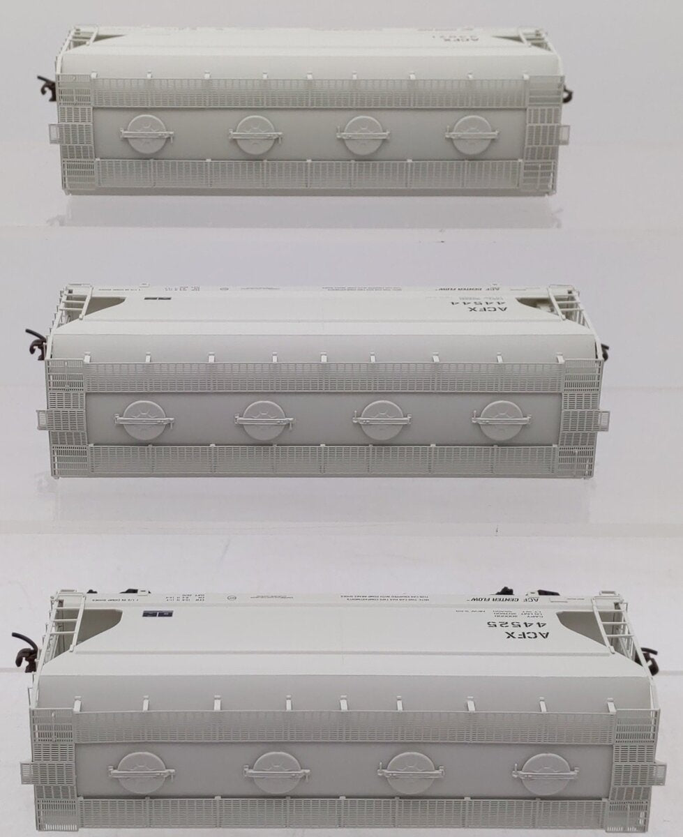Athearn 81058 HO Scale ACFX Covered Hopper Cars (Set of 3) LN/Box