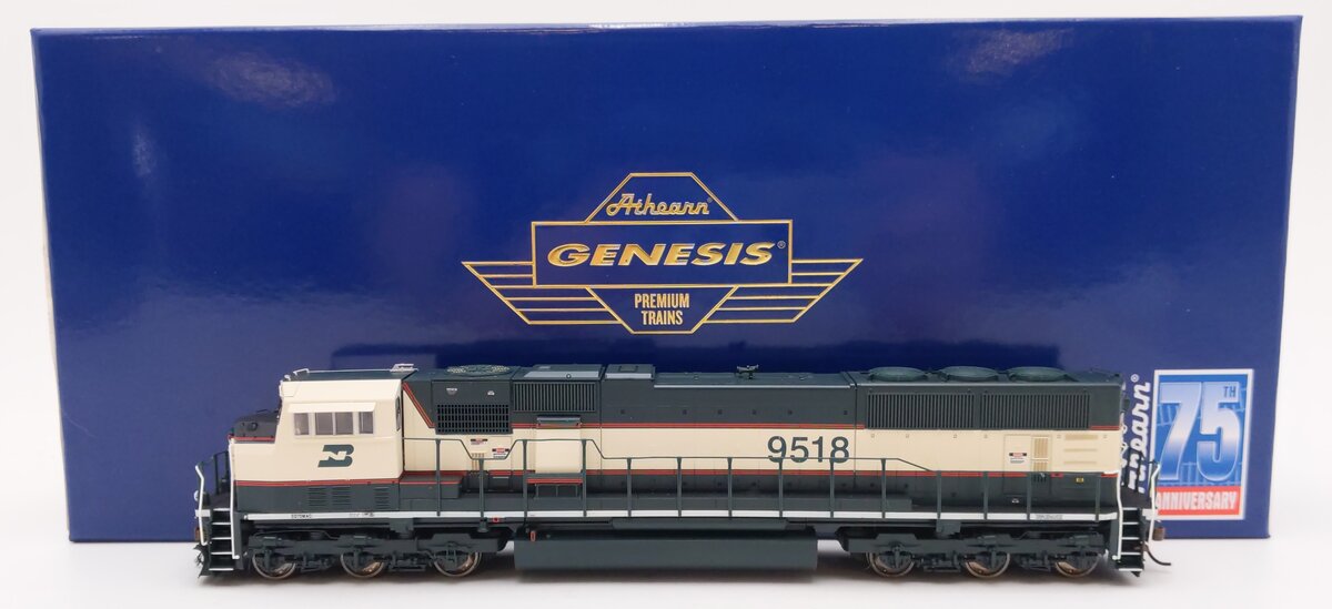 Athearn G64804 HO Scale Burlington Northern SD70MAC Diesel Locomotive #9518 NIB