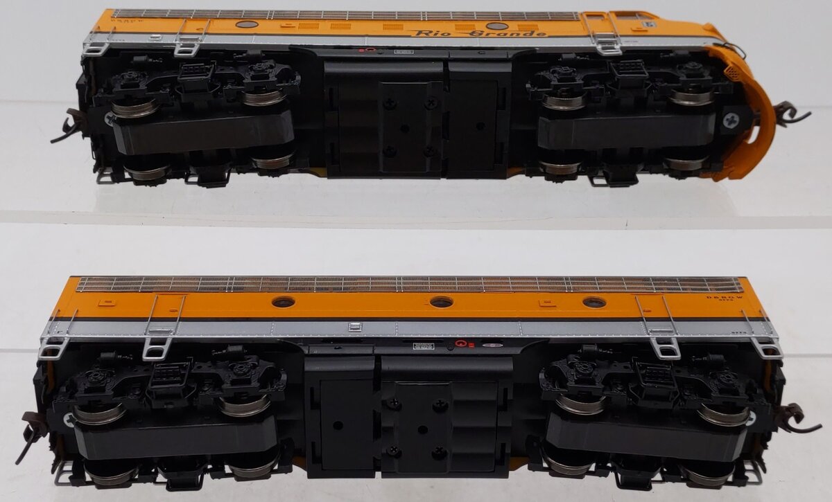 Athearn G3202 HO Scale D&RGW F-9A/B Diesel Locomotive Set EX/Box