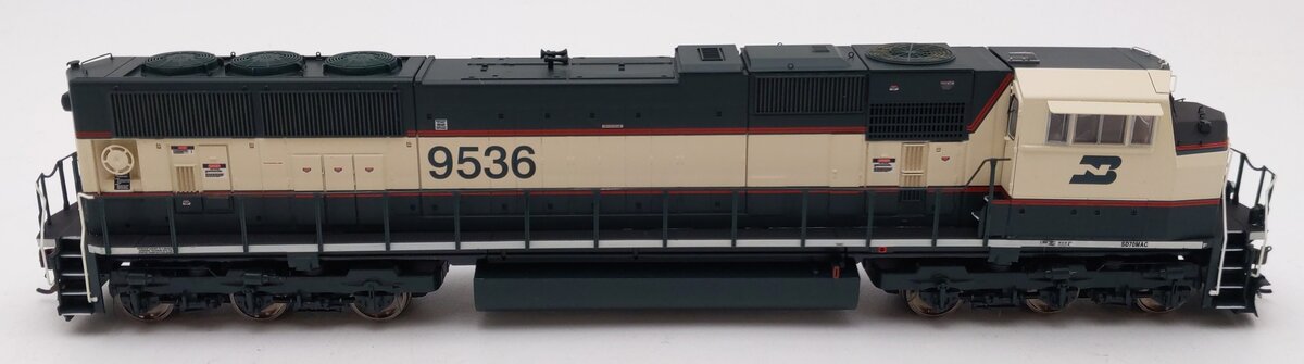 Athearn G64806 HO Scale Burlington Northern SD70MAC Diesel Locomotive #9536 EX/Box