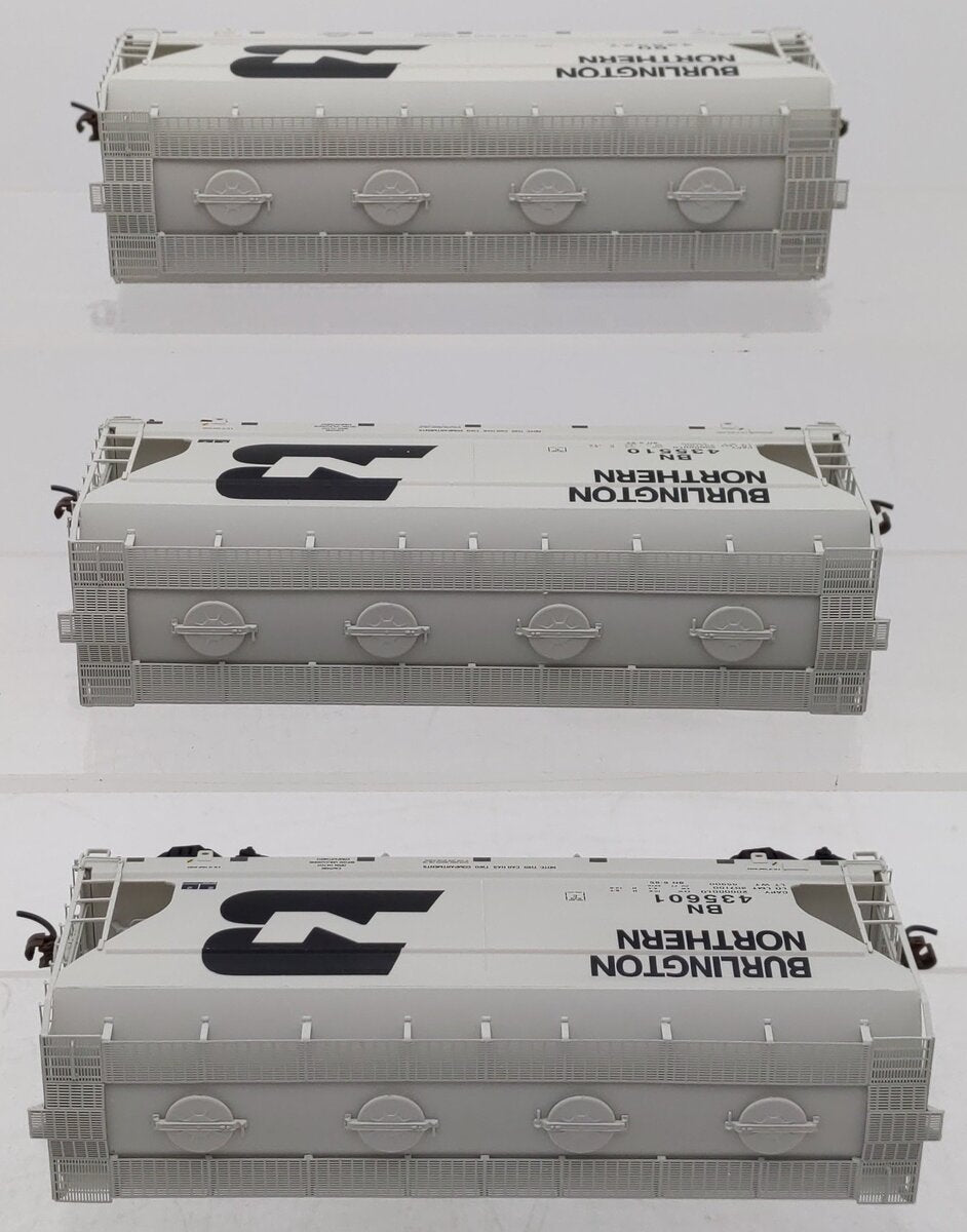 Athearn 81061 HO Scale Burlington Northern Covered Hoppers (Set of 3) LN/Box