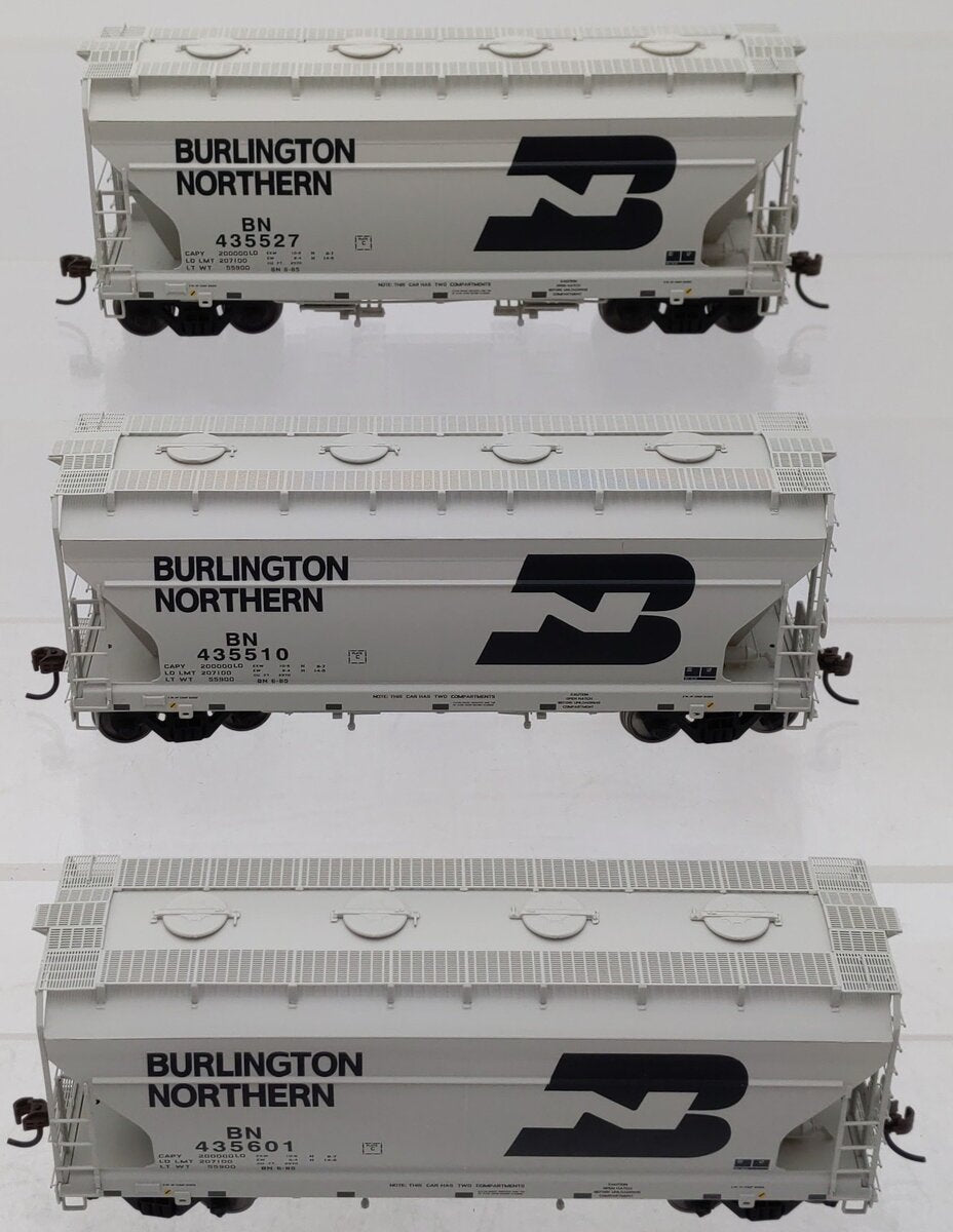 Athearn 81061 HO Scale Burlington Northern Covered Hoppers (Set of 3) LN/Box