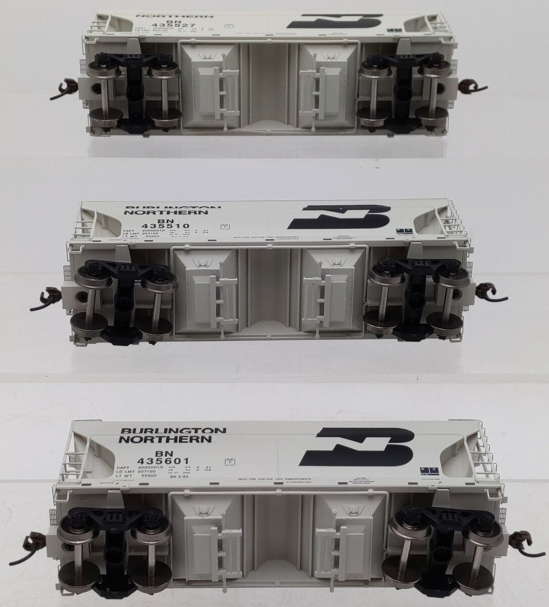 Athearn 81061 HO Scale Burlington Northern Covered Hoppers (Set of 3) LN/Box