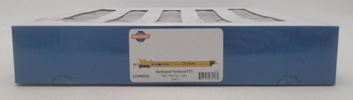 Athearn 98918 HO RTR Maxi I Well Cars, DTTX #73017 (5) MT/Box