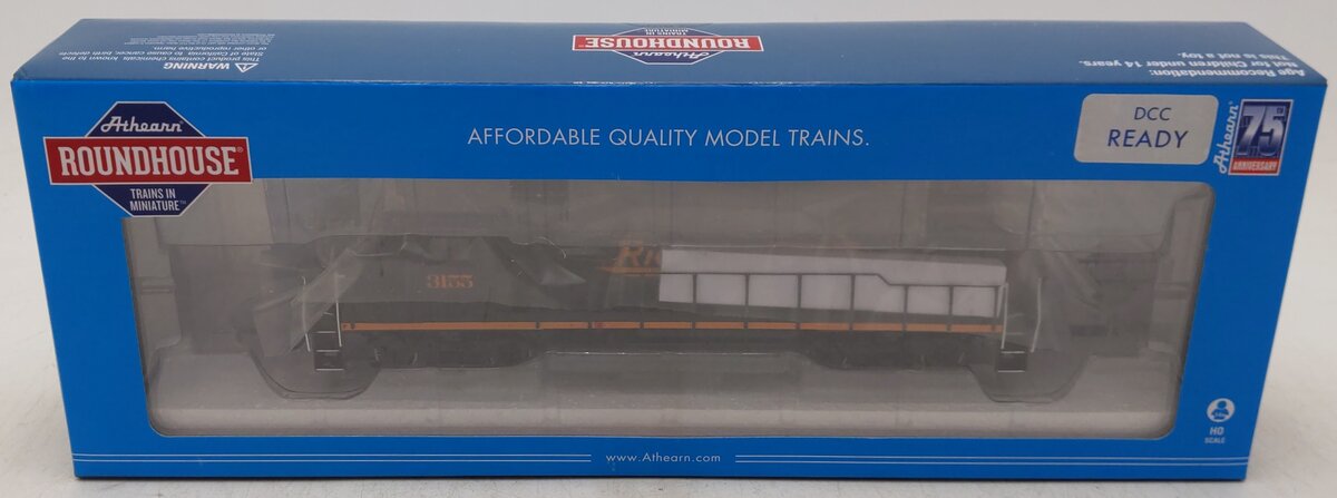 Roundhouse 12543 HO Scale Rio Grande Diesel Locomotive #3155 MT/Box