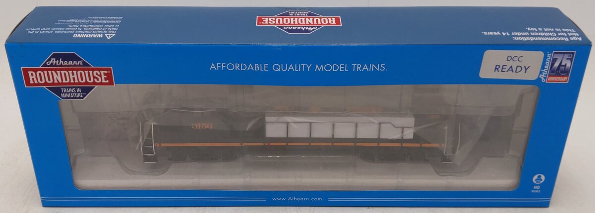 Roundhouse 12544 HO Scale Rio Grande Diesel Locomotive #3156 MT/Box