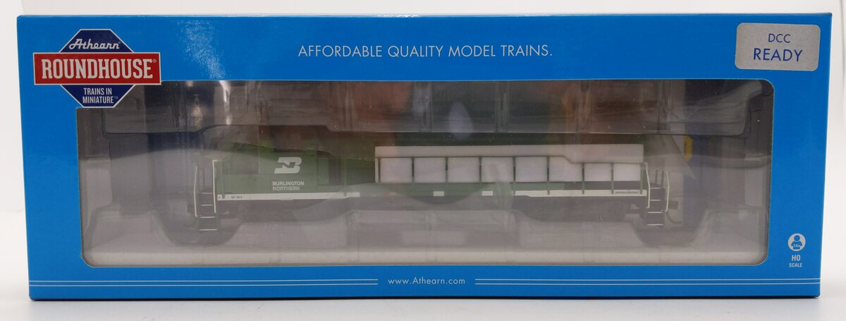 Roundhouse 14876 HO Burlington Northern GP40-2 Diesel Locomotive w/ DCC #3052 MT/Box