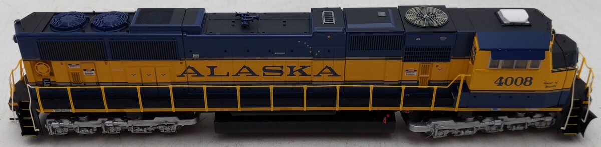 Athearn G64763 HO Alaska/Spirit of Wasilla SD70MAC Diesel Locomotive #4008 EX/Box