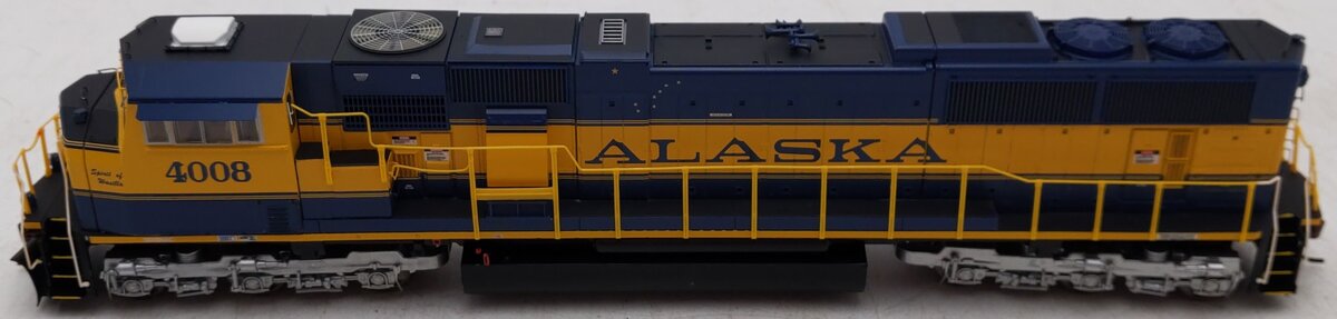 Athearn G64763 HO Alaska/Spirit of Wasilla SD70MAC Diesel Locomotive #4008 EX/Box