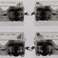 Roundhouse 2416 HO D&RGW PS-2 2003 2-Bay Covered Hopper (Pack of 4) LN/Box