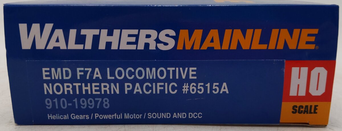 Walthers 910-19978 HO NP EMD F7 A Diesel Locomotive w/ ESU Sound & DCC #6515A EX/Box