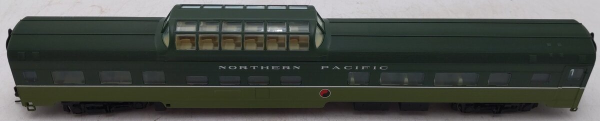 Walthers 910-30411 HO Northern Pacific 85' Budd Dome Coach Ready to Run EX/Box