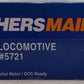 Walthers 910-9955 HO D&RGW EMD F7 A Diesel Locomotive Standard DC #5721 EX/Box