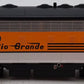 Walthers 910-9955 HO D&RGW EMD F7 A Diesel Locomotive Standard DC #5721 EX/Box