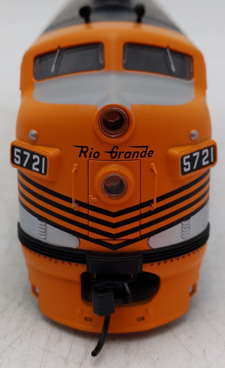 Walthers 910-9955 HO D&RGW EMD F7 A Diesel Locomotive Standard DC #5721 EX/Box