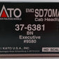 Kato 37-6381 Burlington Northern SD70MAC Diesel Locomotive #9580 EX/Box