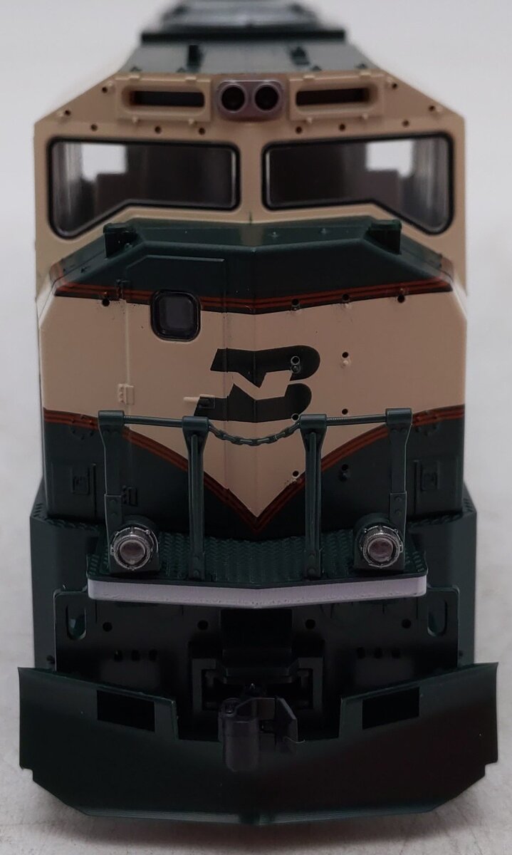 Kato 37-6382 HO Scale Burlington Northern SD70MAC Diesel Engine #9615 EX/Box