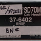 Kato 37-6402 HO Scale BNSF EMD SD70MAC Executive Diesel Locomotive EX/Box