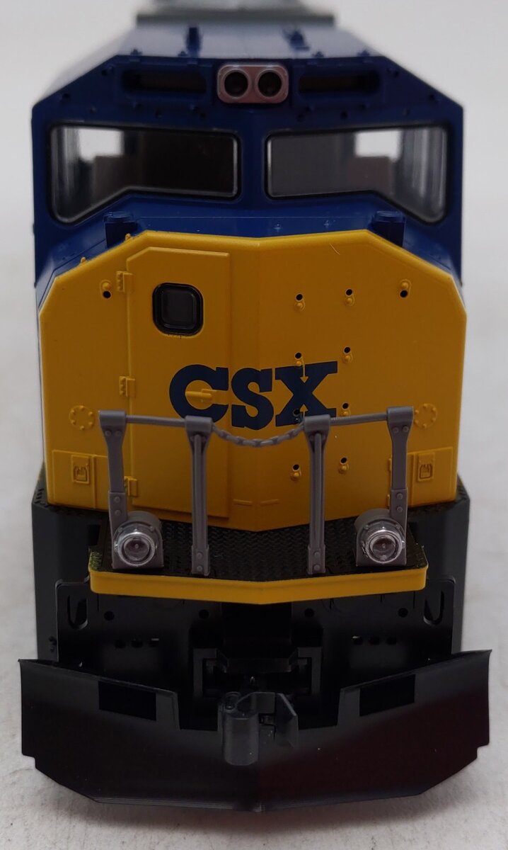 Kato 37-6408 HO Scale CSX SD70MAC Diesel W/Cab Headlight #734 EX/Box
