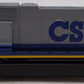 Kato 37-6408 HO Scale CSX SD70MAC Diesel W/Cab Headlight #734 EX/Box