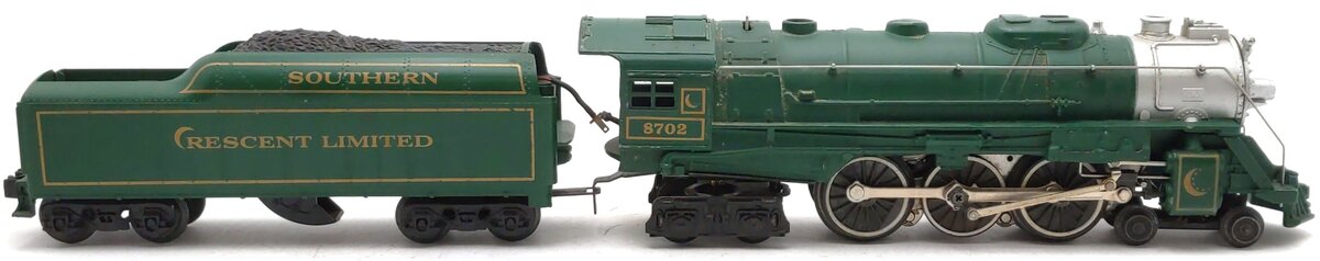 Lionel 6-8702 O Gauge Southern Crescent 4-6-4 Steam Locomotive & Tender #8702 EX