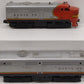 Lionel 223 Vintage O Santa Fe Alco AB Diesel Engine Set VG