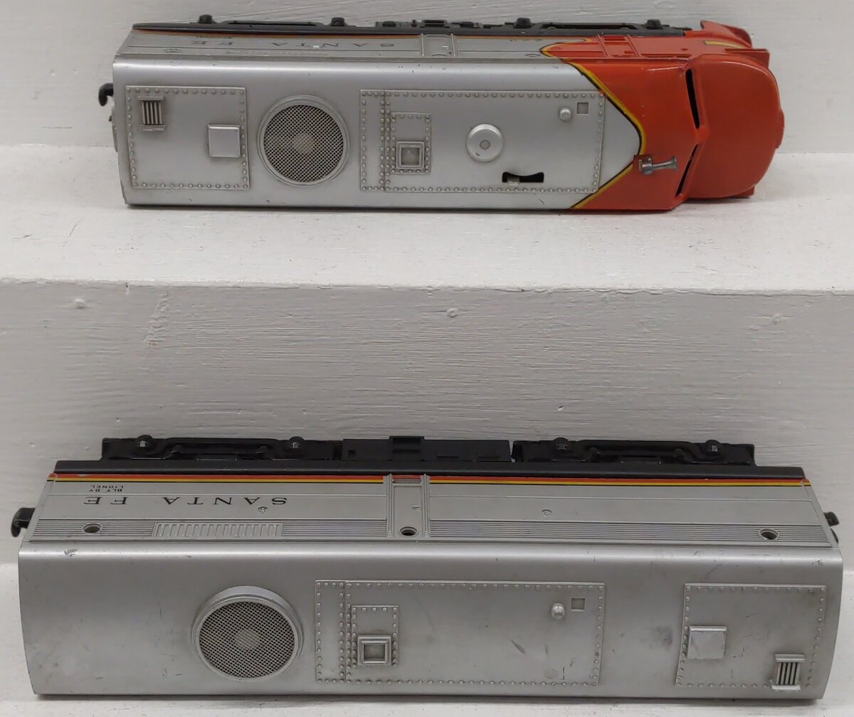 Lionel 223 Vintage O Santa Fe Alco AB Diesel Engine Set VG