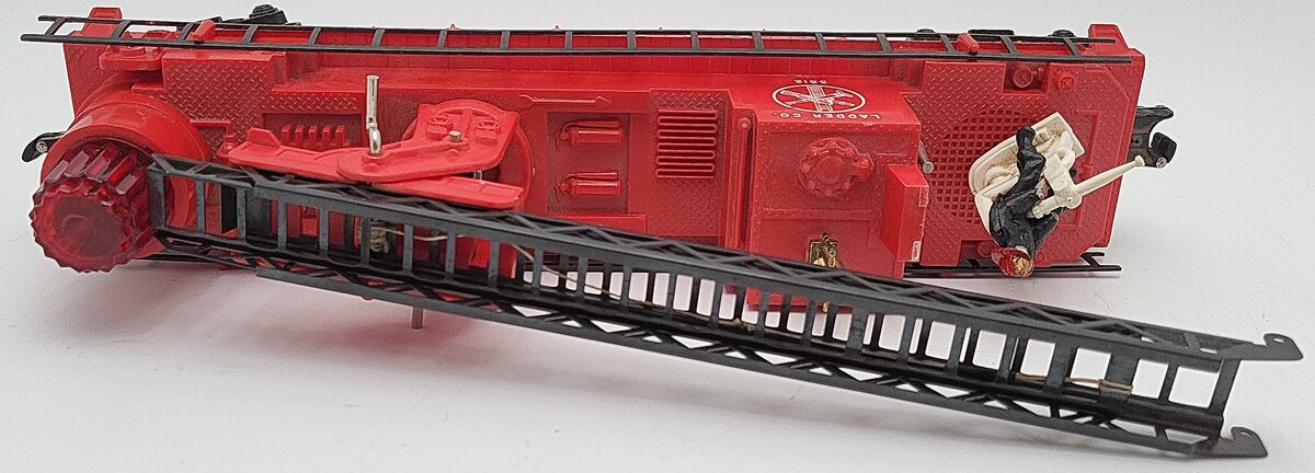 Lionel 3512 Vintage Fire Ladder Car with Ladder EX
