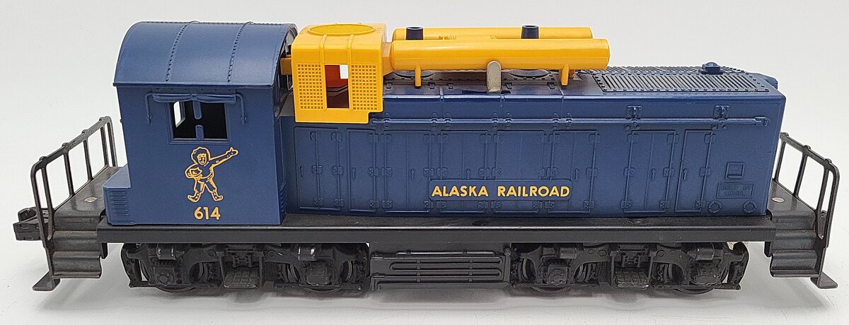 Lionel 614 Vintage O Alaska Railroad EMD NW-2 Diesel Switcher EX