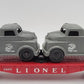 Lionel 6804 Vintage O Flatcar w/ USMC AA Gun Truck & Sound Truck EX
